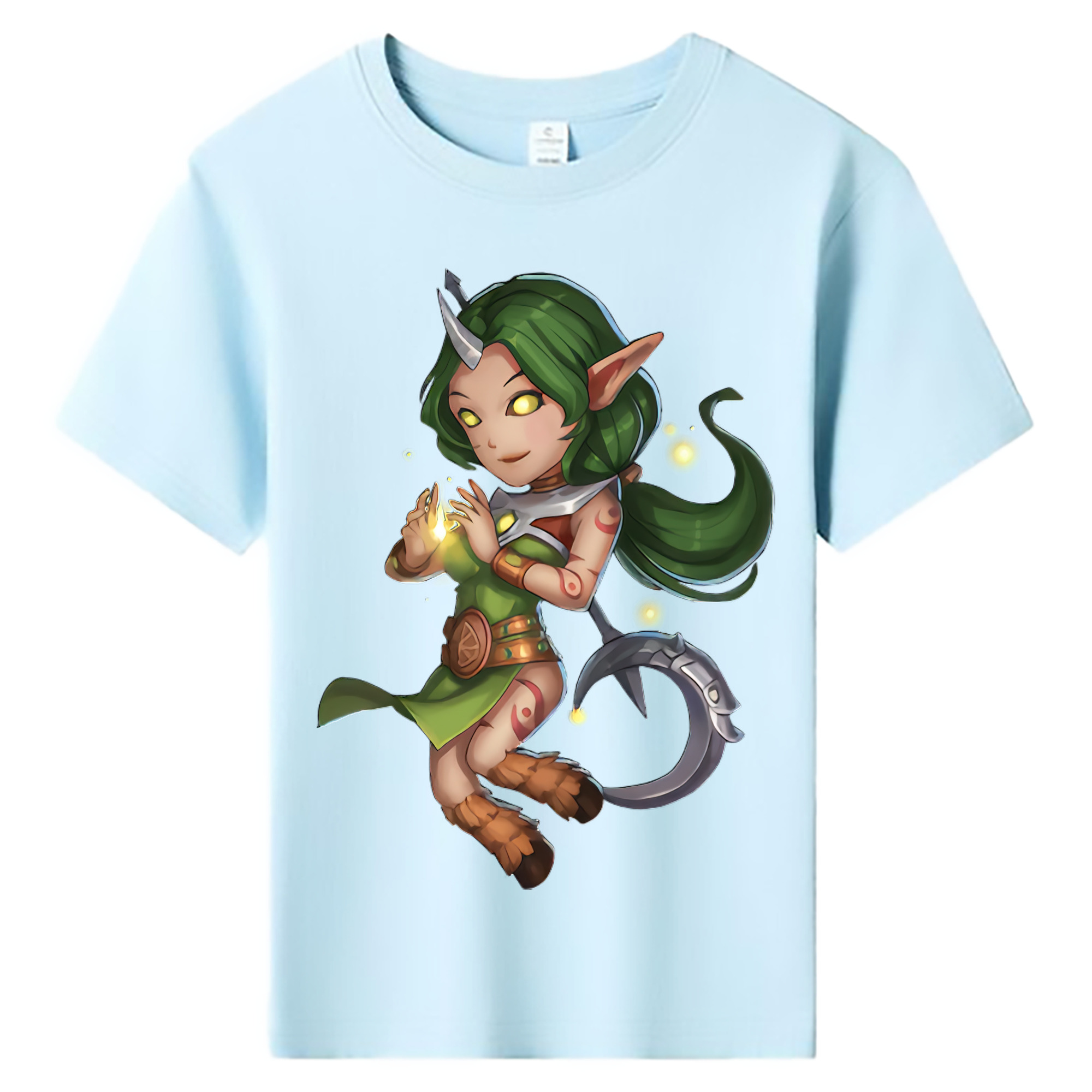 （画像用） リーグ・オブ・レジェンド League of Legends LOL 綿100％キッズTシャツ（フロントプリント）
